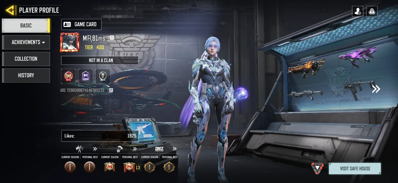 CODM Account – 10 Mythics, 2 Maxed, 16 Legendaries, Mythic Character & Legendary Vehicle