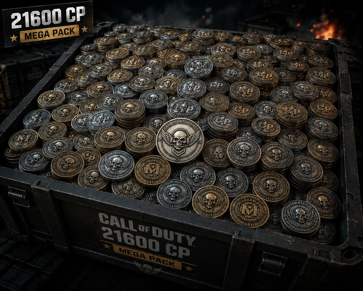 Cod Points - 21600 Mega Pack xxl