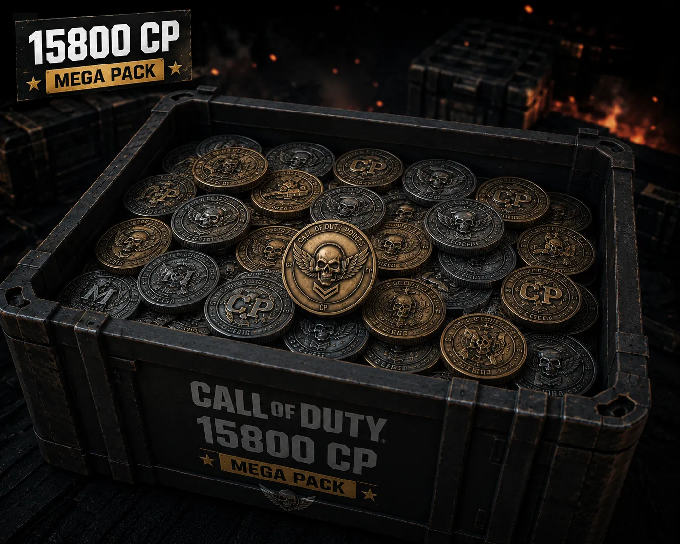 Cod Points - 15800 Mega Pack XL