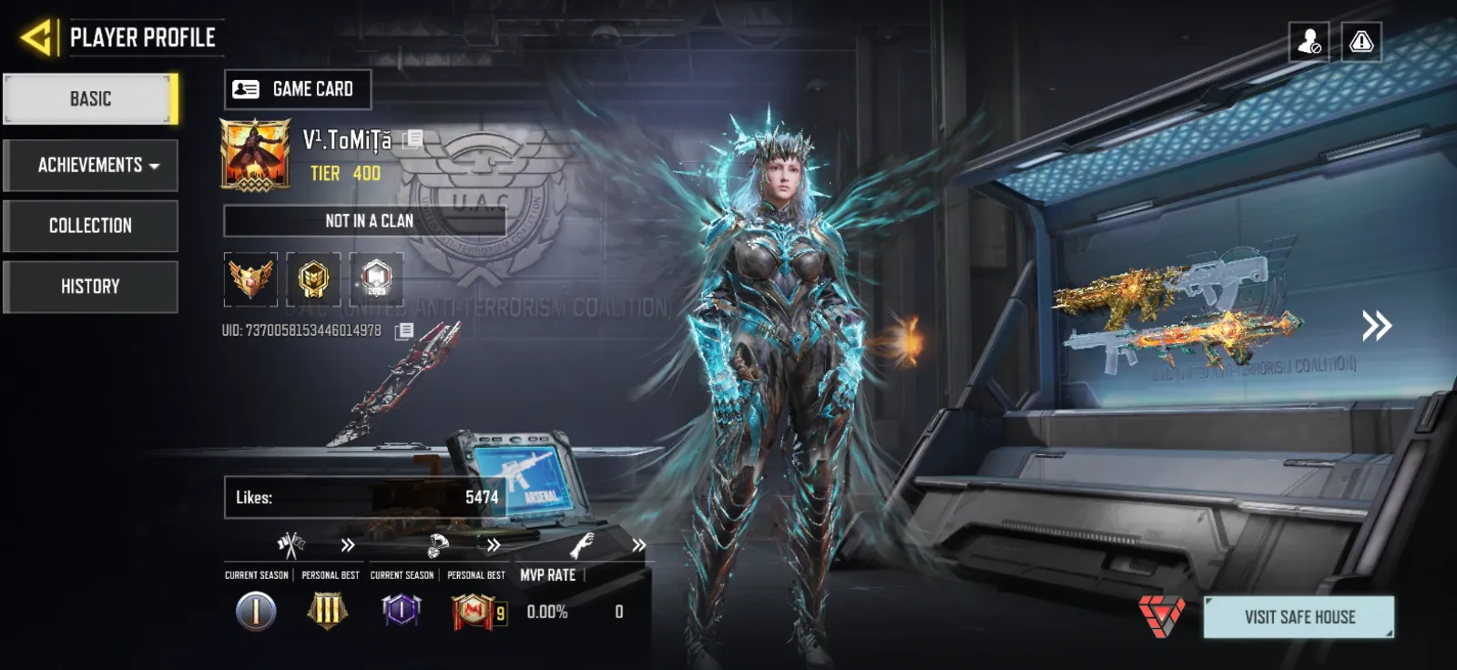 CODM Account – 4 Mythics, 15 Legendaries, Mythic Character & Legendary Vehicle